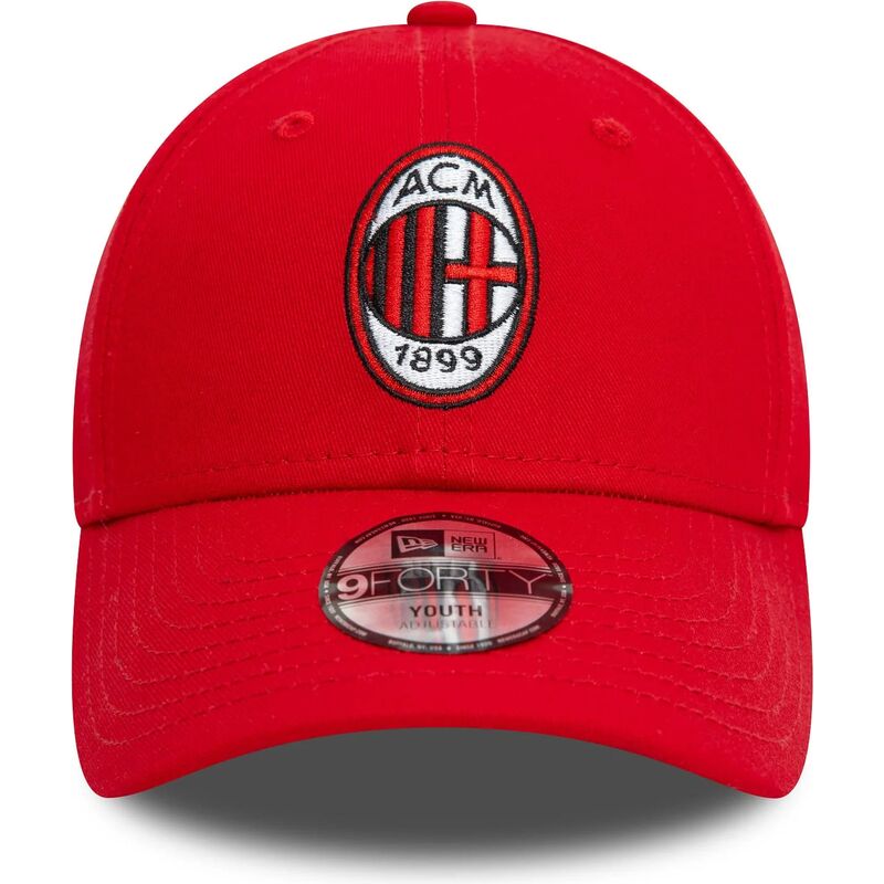 epci-curbata-rou-reglabila-pentru-copii-9forty-core-de-ac-milan-serie-a-de-new-era