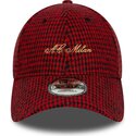 epci-curbata-rou-reglabila-9forty-houndstooth-de-ac-milan-serie-a-de-new-era