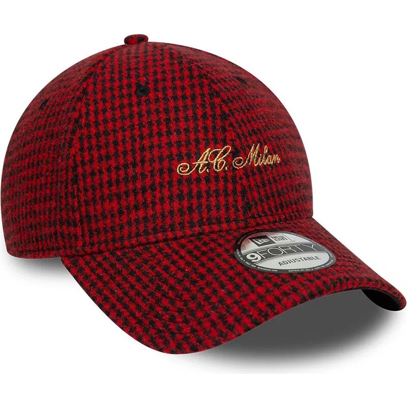 epci-curbata-rou-reglabila-9forty-houndstooth-de-ac-milan-serie-a-de-new-era epci-curbata-rou-reglabila-9forty-houndstooth-de-ac-milan-serie-a-de-new-era