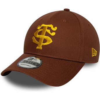Șepci curbată maro snapback 9FORTY Seasonal de Stade Toulousain Top 14 de New Era