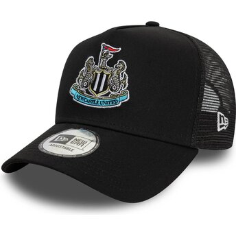 Șepci curbată negru snapback E Frame Core de Newcastle United Football Club Premier League de New Era