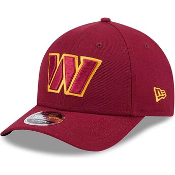 Șepci curbată roșu snapback 9FORTY M-Crown Team de Washington Commanders NFL de New Era