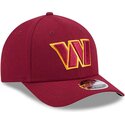 epci-curbata-rou-snapback-9forty-m-crown-team-de-washington-commanders-nfl-de-new-era