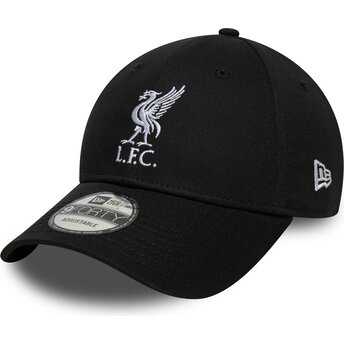 Șepci curbată negru reglabilă 9FORTY Core de Liverpool Football Club Premier League de New Era