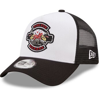 Șepci curbată negru snapback A Frame Location Icon de Pigs Eye Garage de New Era