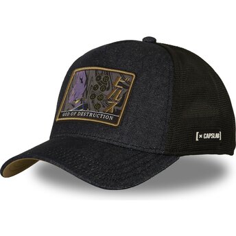 Șepci curbată bleumarin snapback DBS9 DES Beerus Dragon Ball de Capslab