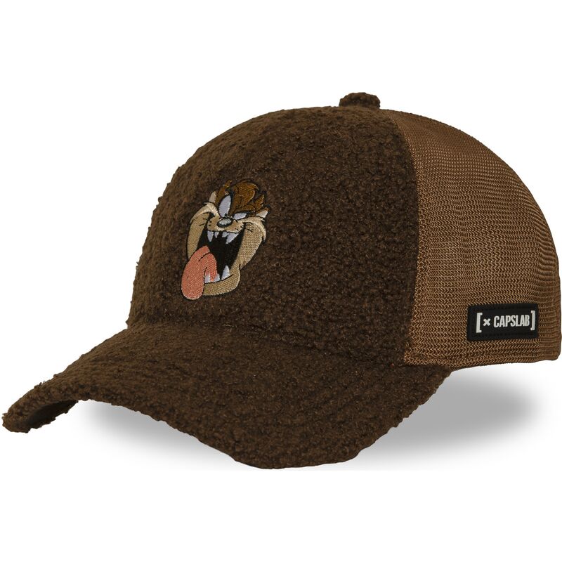 epci-curbata-maro-snapback-diavolul-tasmanian-looney-tunes-de-capslab