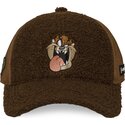 epci-curbata-maro-snapback-diavolul-tasmanian-looney-tunes-de-capslab