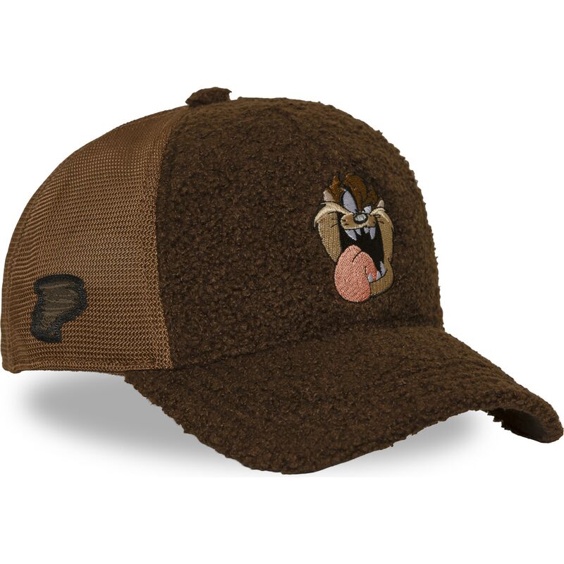 epci-curbata-maro-snapback-diavolul-tasmanian-looney-tunes-de-capslab