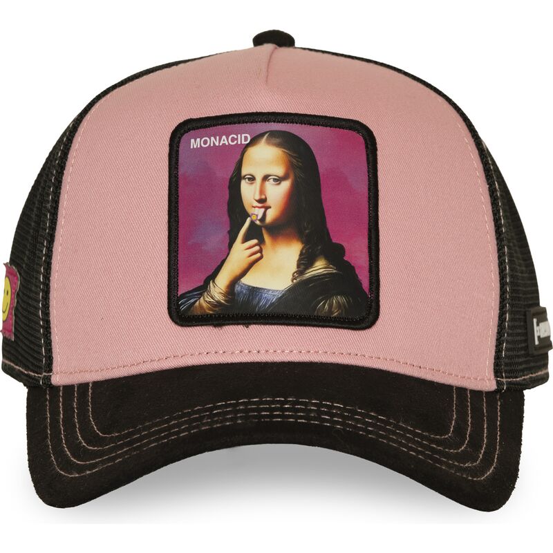 epci-curbata-roz-snapback-acid-art1-monacid-mona-lisa-celebritai-de-capslab