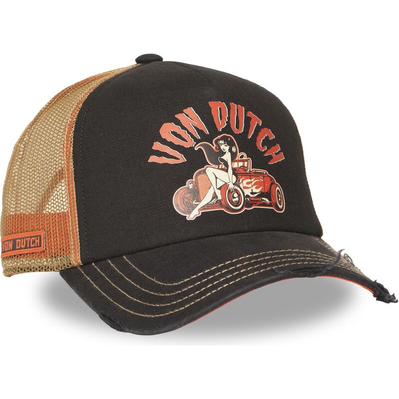 epci-curbata-negru-snapback-crew31-de-von-dutch
