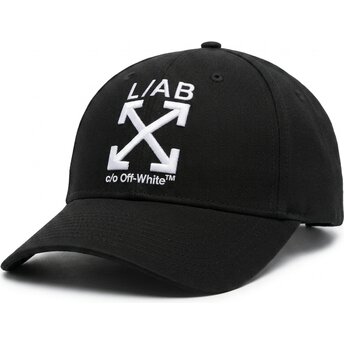 Șepci curbată negru reglabilă Clamp Arrows Twill de L/AB c/o Off-White™