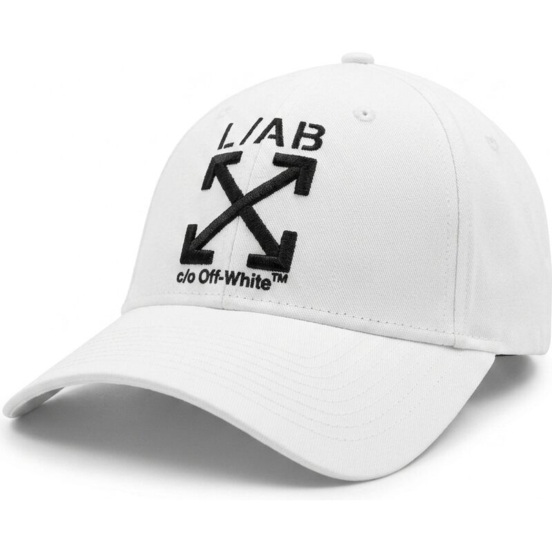 epci-curbata-alb-reglabila-clamp-arrows-twill-de-l-ab-c-o-off-white