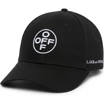 Șepci curbată negru reglabilă Off Embroidered Twill de L/AB c/o Off-White™