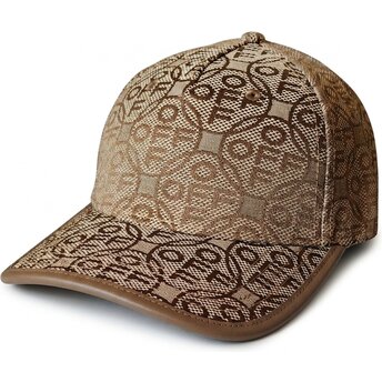 Șepci curbată maro reglabilă Off Jacquard Canvas de L/AB c/o Off-White™