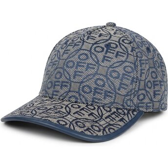 Șepci curbată bleumarin reglabilă Off Jacquard Canvas de L/AB c/o Off-White™