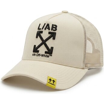Șepci curbată bej snapback Clamp Arrows de L/AB c/o Off-White™