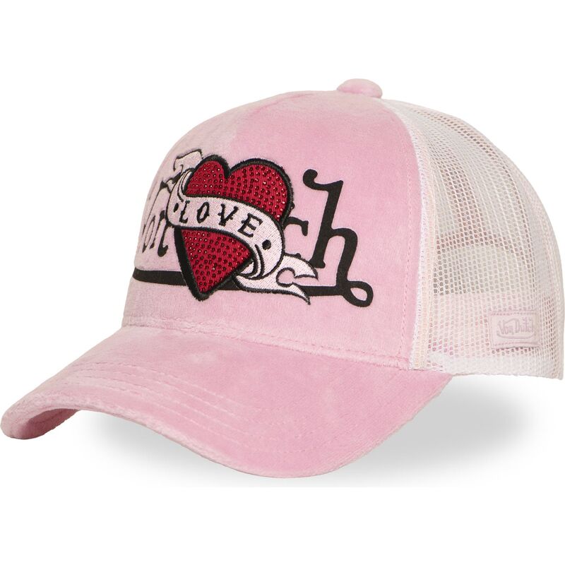 epci-curbata-roz-snapback-love-p-de-von-dutch