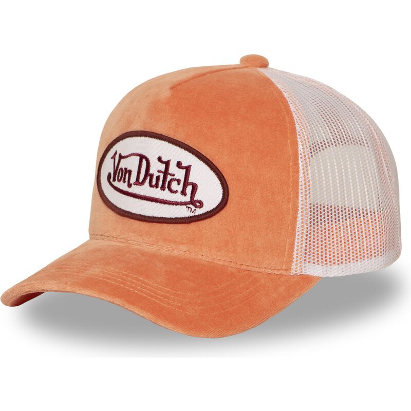 epci-curbata-portocaliu-snapback-kylie-pe-de-von-dutch