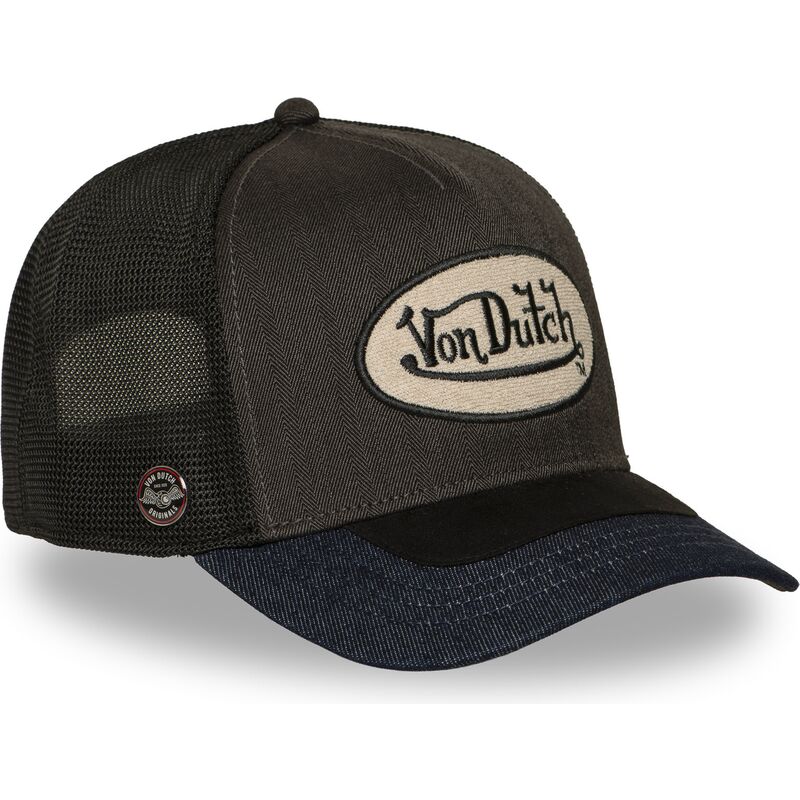 epci-curbata-gri-snapback-shield06-de-von-dutch