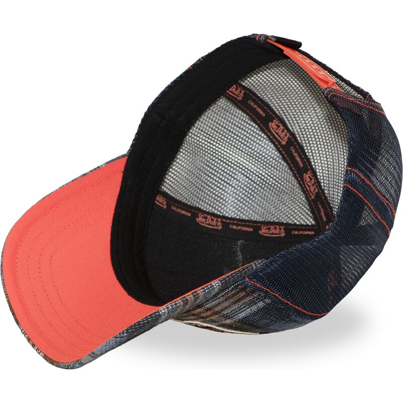 epci-curbata-bleumarin-snapback-car09-de-von-dutch