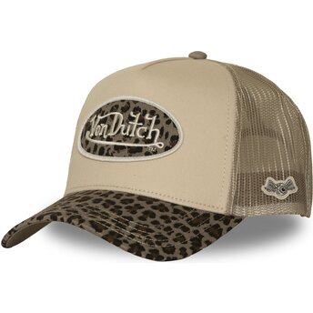 Șepci curbată bej snapback CLA10 de Von Dutch