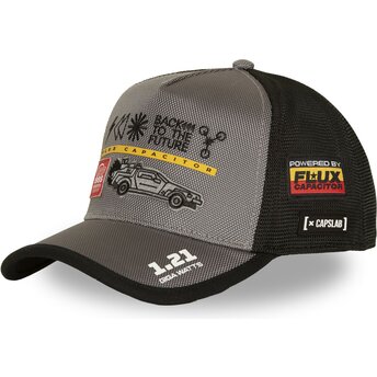 Șepci curbată gri snapback BTF2 BTF DMC DeLorean Înapoi în viitor de Capslab