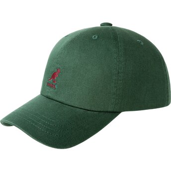 Șepci curbată verzișor reglabilă Washed Baseball Algae de Kangol
