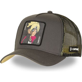 Șepci curbată gri snapback Karma BOR KAR Boruto de Capslab