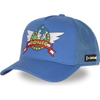 Șepci curbată albastru snapback SON1 CLA Sonic Sonic the Hedgehog de Capslab
