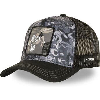 Șepci curbată negru snapback LOO14 DUO Bugs Bunny și Rațoiul Daffy Looney Tunes de Capslab