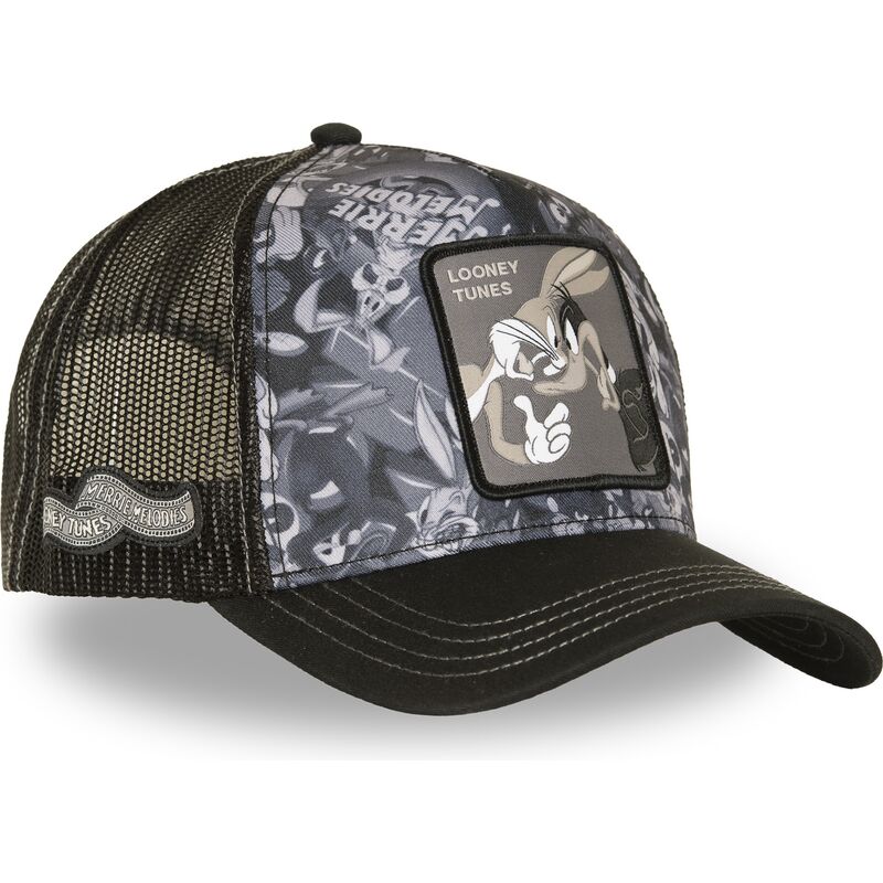 epci-curbata-negru-snapback-loo14-duo-bugs-bunny-i-raoiul-daffy-looney-tunes-de-capslab