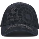 epci-curbata-negru-snapback-spiderweb-de-ed-hardy