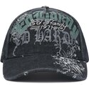 epci-curbata-negru-reglabila-distressed-floral-gothic-de-ed-hardy