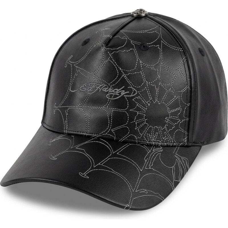 epci-curbata-negru-reglabila-spiderweb-pu-leather-de-ed-hardy