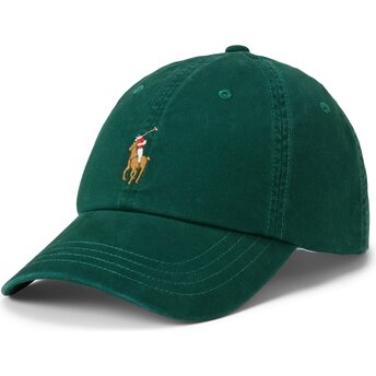 Șepci curbată verzișor reglabilă Classic Sport College Green de Polo Ralph Lauren
