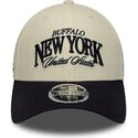 epci-curbata-bej-reglabila-9forty-m-crown-wordmark-de-buffalo-new-york-de-new-era