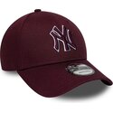 epci-curbata-rou-reglabila-9forty-team-outline-de-new-york-yankees-mlb-de-new-era