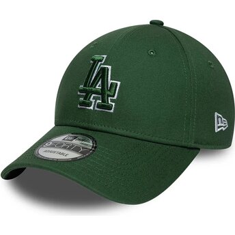 Șepci curbată verzișor reglabilă 9FORTY Team Outline de Los Angeles Dodgers MLB de New Era