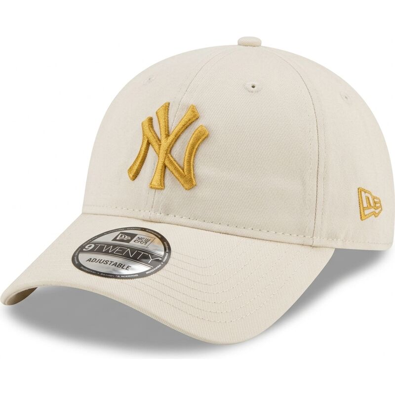 epci-curbata-bej-reglabila-dorado-9twenty-league-essential-de-new-york-yankees-mlb-de-new-era