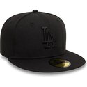 epci-plata-negru-fitted-59fifty-league-essential-de-los-angeles-dodgers-mlb-de-new-era