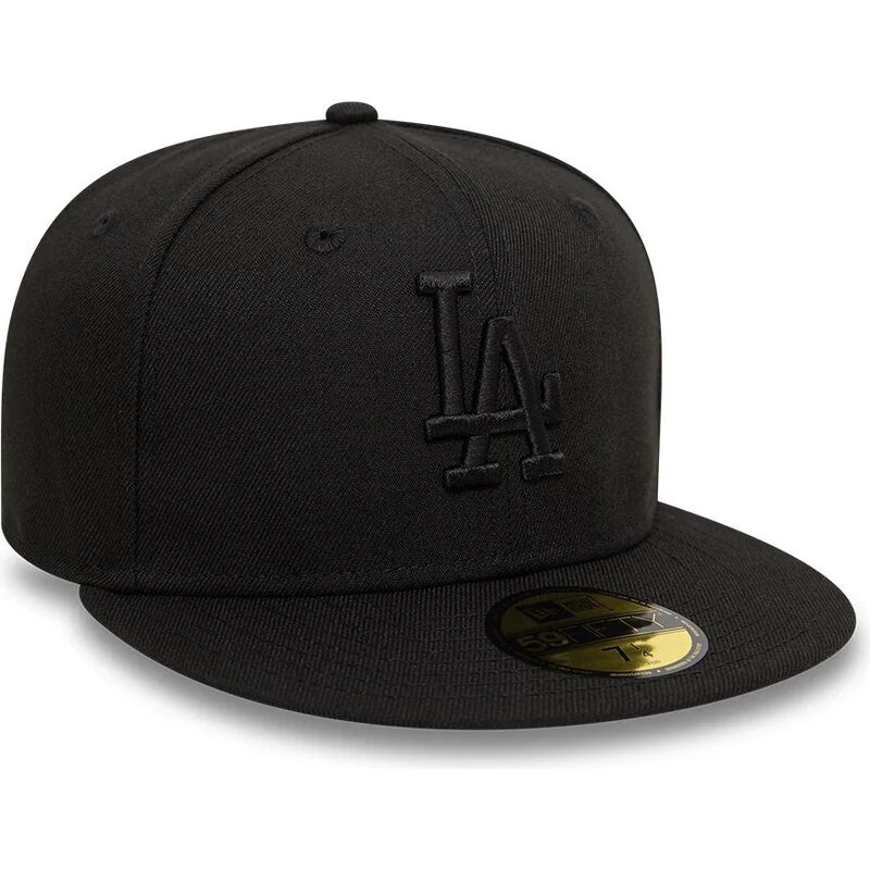 epci-plata-negru-fitted-59fifty-league-essential-de-los-angeles-dodgers-mlb-de-new-era