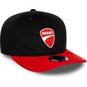 epci-curbata-negru-snapback-9seventy-stretch-snap-contrast-visor-de-ducati-motor-motogp-de-new-era