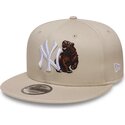 epci-plata-bej-snapback-9fifty-outdoor-icon-de-new-york-yankees-mlb-de-new-era