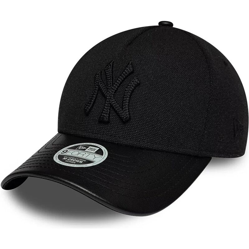 epci-curbata-negru-reglabila-9forty-m-crown-a-frame-fabric-mix-de-new-york-yankees-mlb-de-new-era