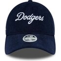 epci-curbata-bleumarin-reglabila-9twenty-cord-script-de-los-angeles-dodgers-mlb-de-new-era