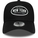 epci-curbata-negru-snapback-9forty-e-frame-rubber-de-new-york-de-new-era