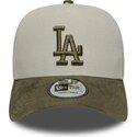 epci-curbata-verzior-snapback-9forty-e-frame-suede-visor-de-los-angeles-dodgers-mlb-de-new-era