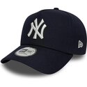 epci-curbata-bleumarin-snapback-9forty-e-frame-mythical-icon-de-new-york-yankees-mlb-de-new-era