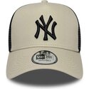 epci-curbata-bej-snapback-a-frame-league-essential-de-new-york-yankees-mlb-de-new-era